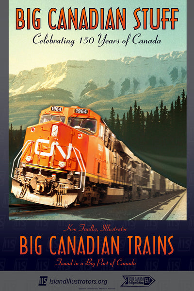 Big Canadian Stuff Posters - come to Oak Bay, Victoria BC