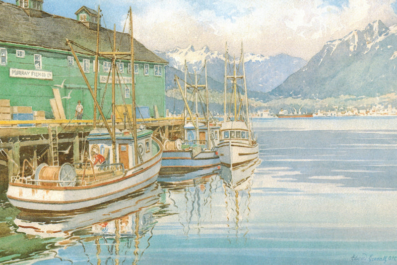Fisherman's Wharf – Art Shop Canada ( Canadian Art Posters and Prints)